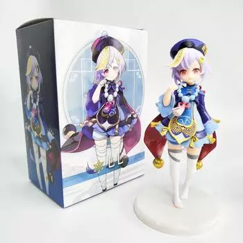 Qiqi Impact Genshin Standing Figure Collectible Model Ornament Kids Xmas Gift