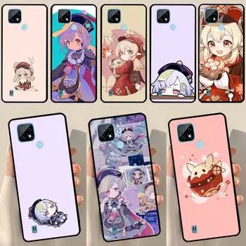 Чехол Qiqi Klee Genshin Impact для OnePlus Nord 2 9 10 Pro 9R 10R 8T Чехол для Realme GT Master Neo 2 3 8i 9i 8 Pro OnePlus 9R