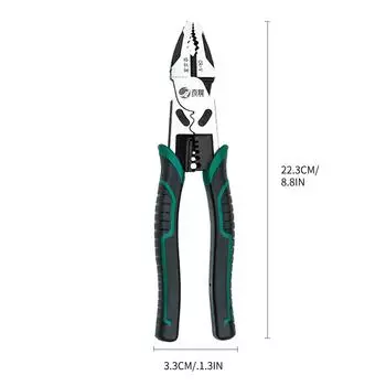 Qiyao, экономичные плоскогубцы, многофункциональные универсальные плоскогубцы промышленного класса, инструмент для электрика