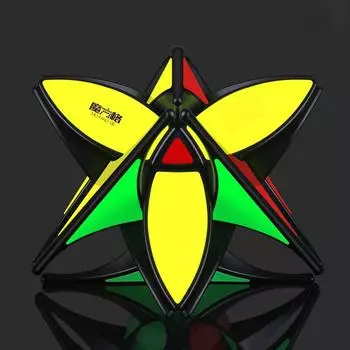 QiYi Alien Petal Pyramid 2x2 Clover Puzzle - Веселая развивающая игрушка для детей