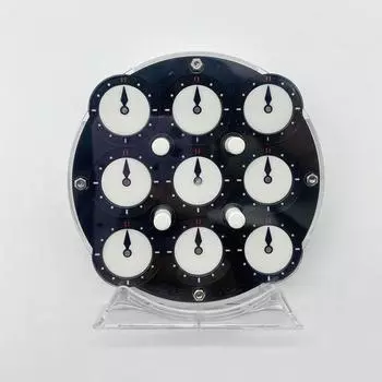 QiYi Clock QiYi Clock Cube Магнитный кубик Рубика Игрок Скоростной кубик Магнитный кубик Часы Куб QiYi Cube MoFangGe, популярные корейские головоломки