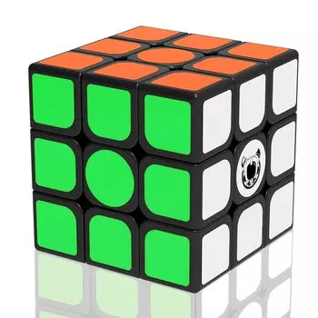 QiYi Magic Cube Magic Cube 3x3 Головоломка для начинающих Игра для тренировки мозга 3D-головоломка Обучающая игрушка Подарок для учеников начальной школы Мальчиков Девочек Про