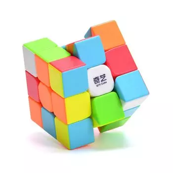 QiYi Magic Cube Наклейка Magic Cube 3x3 3D Puzzle World Standard Color Scheme Competition Cube Magician для детей от 6 лет и старше (Конкурсная версия)