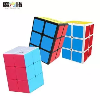 Qiyi Mofangge 223 Magic Cube Professional Magics Speed Puzzle 2x2x3 Cubes Speed Puzzle Cubes Mofangge 2x2x3 Magic Cube чёрный