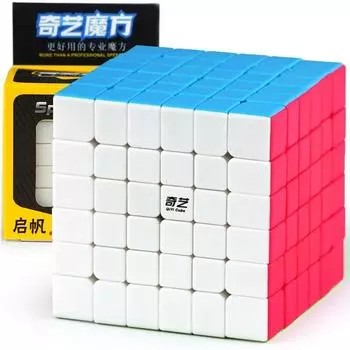 Qiyi Qifan S 6x6 Magic Cube Игрушка-головоломка Новый 6x6x6 Профессиональные кубики скорости Развивающие игрушки Чемпионский куб для соревнований