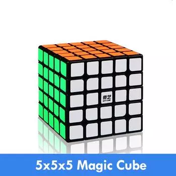 QiYi QiZheng S 5x5x5 Magic Cube MoFangGe XMD qizheng 5x5 Cubo Magico Professional Speed Neo Cube Puzzle Kostka игрушки-антистресс