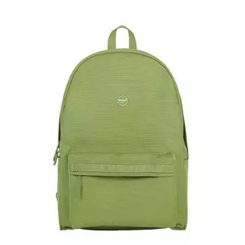 Qminica15.6-Inch Computer Bag Multi-Functional Daily Solid Leisure Commuter Large Capacity Travel Backpack Avocado green