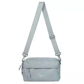 Qminica Casual Portable Storage One-Shoulder Certificate COCONUT ASH WIND OXYGEN EDITION