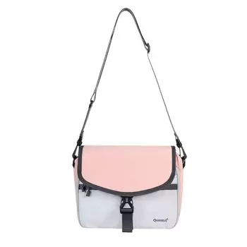 Qminica Outdoor Travel Lightweight Portable Messenger Bag Waterproof Casual Sports One-Shoulder Cycling Messenger Bag