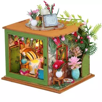 QmXCyzl Оригинальный дизайн Миниатюрный набор Миниатюрный домик Набор для начинающих Миниатюрный кукольный домик Набор для кукольного домика Набор для миниатюрного домика Иллюстрация