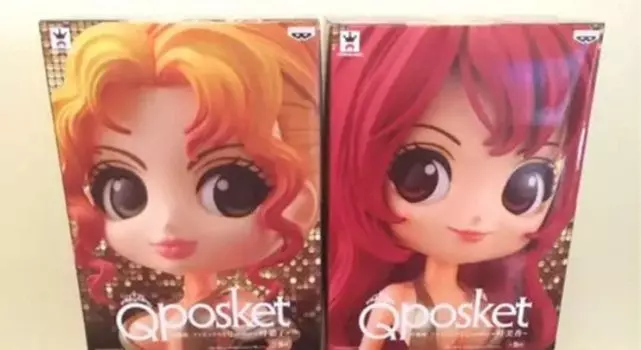 Qposket Фигурка Сестры Кано Золотой Набор золотой