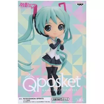 Qposket V4X STYLE Фигурка Q posket Prayer B Цвет 14 см Хацунэ*Мику Прибл.