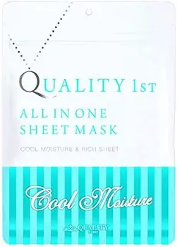 Quality 1st sheet mask Grand Cool Moist 7 pieces Face mask 7 pieces All-in-one (x 1)