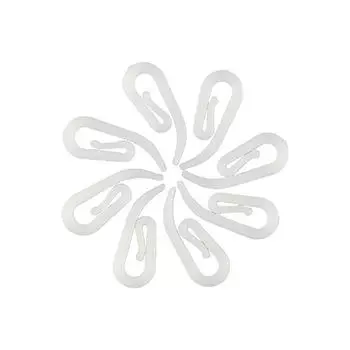 Quality Ring Hanging Hanger 100PCS Home Hooks Curtain Hanging Hooks Curtain Hook for Home Curtain белый