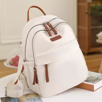 Quarryus женский рюкзак большой вместимости, нейлоновые сумки для книг для школьных девочек-подростков, дизайнерские дорожные рюкзаки белый