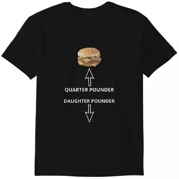 Quarter Pounder Funny t-shirt I Black I for men I for women I all sizes Classic T-shirt XL