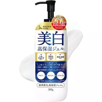 [Quasi-Drug] Белый Lufifus Осветляющий гель All-in-One 300 г (Большой размер) | Отбеливание кожи, увлажнение, сыворотка, веснушки и защита от УФ-излучения