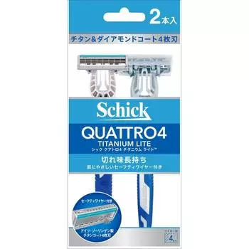 Quatro Chic Diaphan Quatro 4 Titanium Light Упаковка из 2 шт.