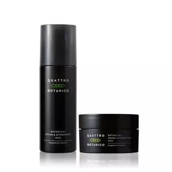 Quattro Botanico Botanical Lotion S Cream Set Лосьон для макияжа Косметика Увлажнение Сухая кожа (Уход за кожей Мужская косметика) & Все в одном Мужские Мужские Мужские