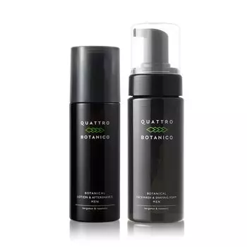 Quattro Botanico Lotion Facial Cleansing Pump Botanical Lotion S Face Wash Set Men Facial Cleansing Foam Foam Facial Cleansing Cosmetics Skin