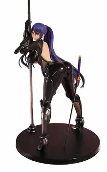 Queen Ted Taimanin Yukikaze 2 Rinko Akiyama Pole Dance Color Change Version Scale Painted Complete Figure Ver. 1/7 ПВХ, АБС, железо чёрный