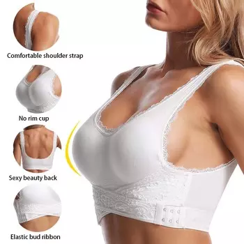 Queenral женское нижнее белье сексуальный бюстгальтер больших размеров сексуальный укороченный топ без косточек нижнее белье пуш-ап бюстгальтер без бретелек Bh кружевной женский бюстгальтер нижнее белье S-4XL