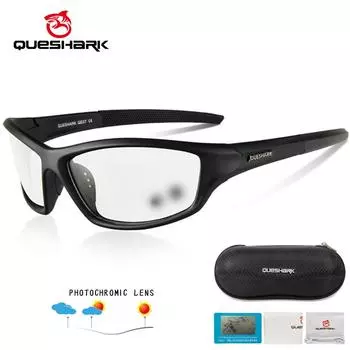 Queshark фотохромные велосипедные солнцезащитные очки мужские очки для вождения антибликовые очки для пешего туризма и рыбалки UV400