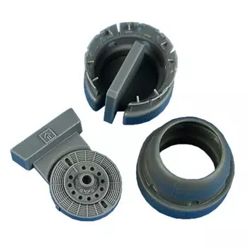 Quick Boost Cowling flap open state Пластиковые детали модели QIC72691 1/72 Fw190D-11/12/13 с охлаждением (для ИБГ) (Самолет)