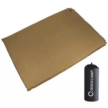 [Quick Camp] Car Sleeping Mat 8cm Double Size Sand QC-CMD8.0 SD R Value 10.2 Inflator Mat Camping Mat Air Mat Tent Mat