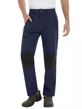 Quick Climbing Water Fishing Camping Golf Long Spring Navy L [KEFITEVD] Мужские брюки, Летние, Сухие, Брюки, Отталкивающие, Брюки, Легкие, Брюки, Прохладные, тёмно-синий