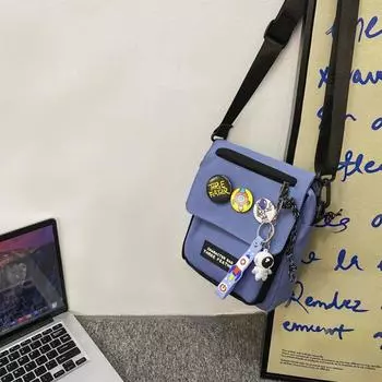 Quick-dry Canvas Shoulder Bag Portable Mobile Phone Pack High Quality Men Crossbody Bag Outdoor