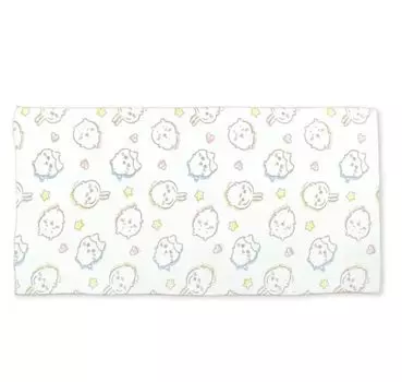 Quick-drying bath towel (Heart & Star) Chikawa
