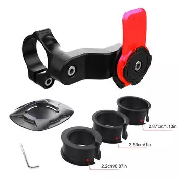 Quick Release Mobile Phone Holder Motorcycle/Bike/Scooter Handle Smartphone Riding Navigation Support For 4.7-7.2 Inch Models бежевый