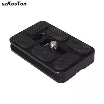 Quick Release Plate PU40-100 Quick Shoe Plate Aluminum Tripod Plate With 1/4 Screw QR Adapter for DSRL BallHead Camera Tripod