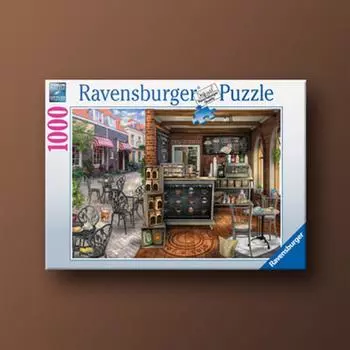 Quiet Cafe 1000 Piece Ravensburger Jigsaw Puzzle, popular Korean board game