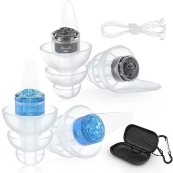 Quietide Ear Airplane Ear Air Pressure Air Pressure Ear Регулируемый чехол для предотвращения слуха с мобильным телефоном поставляется с инструкцией по эксплуатации на японском языке