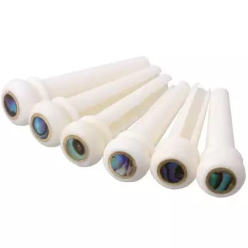 Quikaboo Endpin Бриджевый штифт для акустической гитары (Кость коровы)