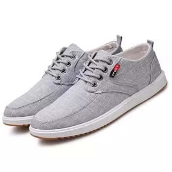 [Quikaboo] парусиновые кроссовки кроссовки мужские вентиляционные легкие нескользящие прогулочные туфли туфли туфли туфли слипоны замшевые мужские кроссовки для бега