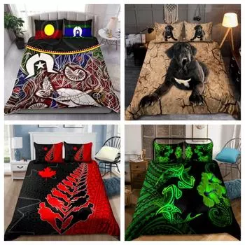 Quilt Cover Set Tmarc Tee Anzac Bedding Set - We Will Remember Them Bedroom Decor Single 135x200cm