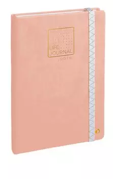 Quo Vadis Life Journal Dot A5 Peach qv237985