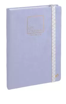 Quobadis Life Journal Infinite A5 224 pages Synthetic leather hardcover Lavender qv2371010