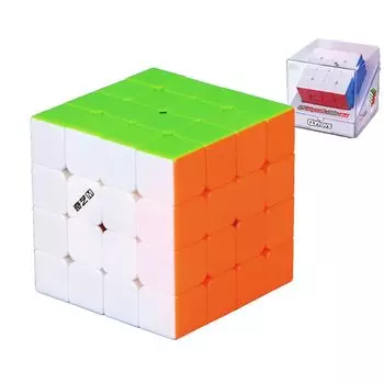 QY MS 4X4 Magnetic Speed Cube Stickerless M 4X4X4 Magic Cube 3D Puzzle Toy (MS 4X4)