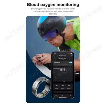 R06 Smart Ring умный носимый фитнес-трекер пульсометр кислород в крови мониторинг сна 5-7 дней срок службы батареи для женщин и мужчин 8 золотой