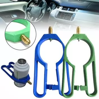 R134A автомобильный кондиционер, боковой быстрый кран с клапаном SAE 1/4 дюйма, инструмент для врезки бокового клапана кондиционера