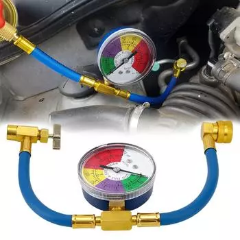 R134a хладагент открытый клапан заправочная труба фреон R134a кондиционер заправочный шланг хладагент заправка для автомобиля автомобиль синий