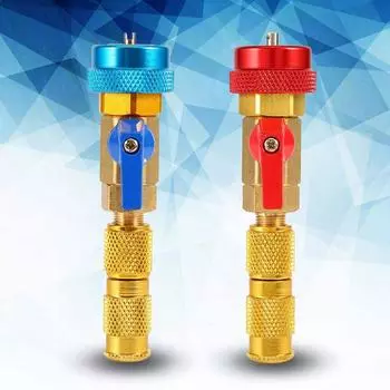 R134a Valve Core Remover Installer Car Air Conditioning R12 Valve Core Quick Remover Installer High Low Pressure Repair Tool