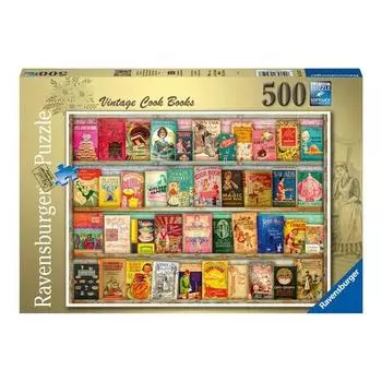 R164127 Винтажная кулинарная книга 500 предметов, популярные корейские головоломки