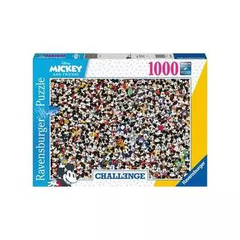 R167449 Challenge Mickey 1000 деталей, популярные корейские пазлы