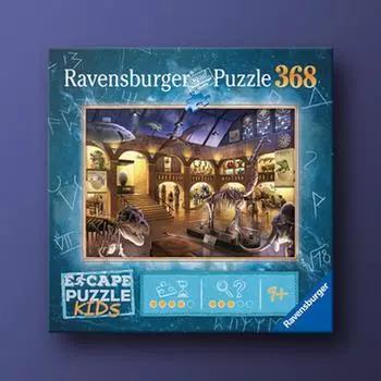 R172467_Escape Puzzle Kids: Museum Adventure_368 pieces, popular Korean board game