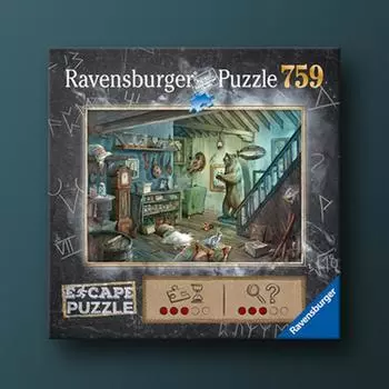 R172528_Головоломка «Побег»: Hidden Basement_759 деталей, популярная корейская настольная игра